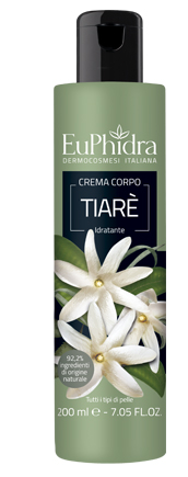 EUPHIDRA CREMA CORPO IDRATANTE TIARE' IN FLACONE CON ETICHETTA - Farmacia-flash.it