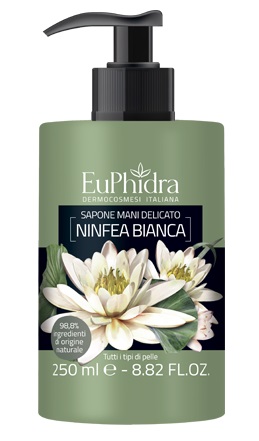 EUPHIDRA SAPONE LIQUIDO MANI NINFEA IN FLACONE CON ETICHETTA DISPENSER - Farmacia-flash.it