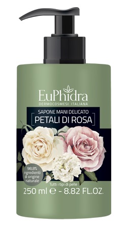 EUPHIDRA SAPONE LIQUIDO MANI ROSA IN FLACONE CON ETICHETTA DISPENSER - Farmacia-flash.it