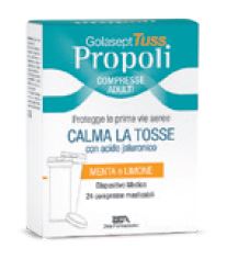 GOLASEPT TUSS PROPOLI CPR TOSSE DISPOSITIVO MEDICO COMPRESSE MASTICABILI ALLA PROPOLI IN ASTUCCIO - Farmacia-flash.it
