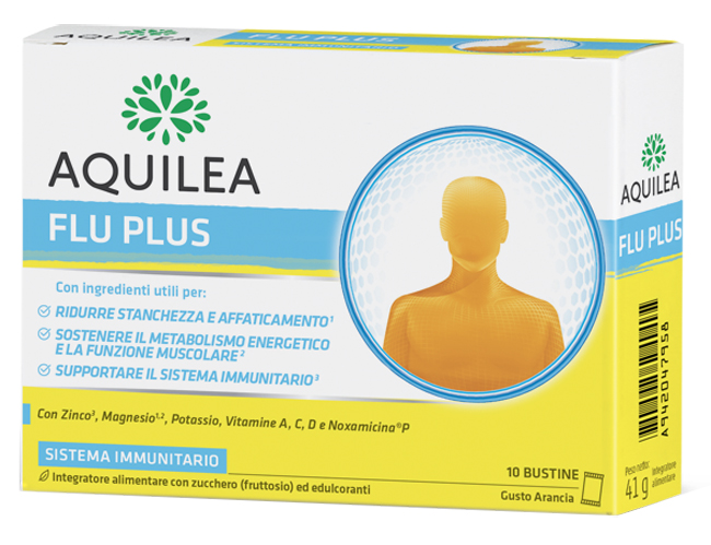 AQUILEA FLU PLUS 10 BUSTINE - Farmacia-flash.it