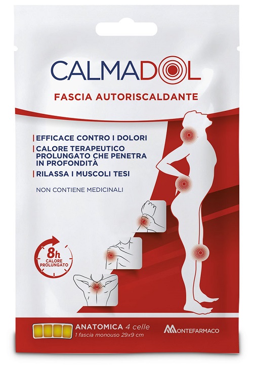 CALMADOL FASCIA AUTORISCALDANTE LOMBARE 1 PEZZO - Farmacia-flash.it
