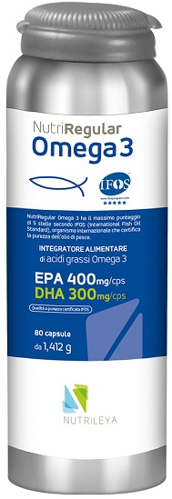 NUTRIREGULAR OMEGA 3 80 CAPSULE - Farmacia-flash.it