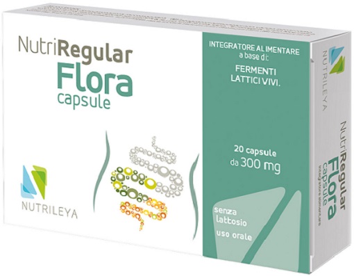 NUTRIREGULAR FLORA 20 CAPSULE - Farmacia-flash.it
