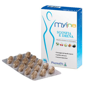 MY LINE SGONFIA E DRENA 60 COMPRESSE - Farmacia-flash.it