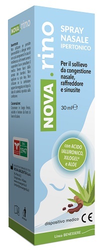 NOVA RINO SPRAY NASALE IPERTONICO 30 ML - Farmacia-flash.it