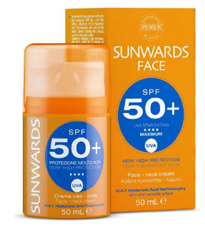 SUNWARDS FACE CREAM SPF 50+ 50 ML - Farmacia-flash.it