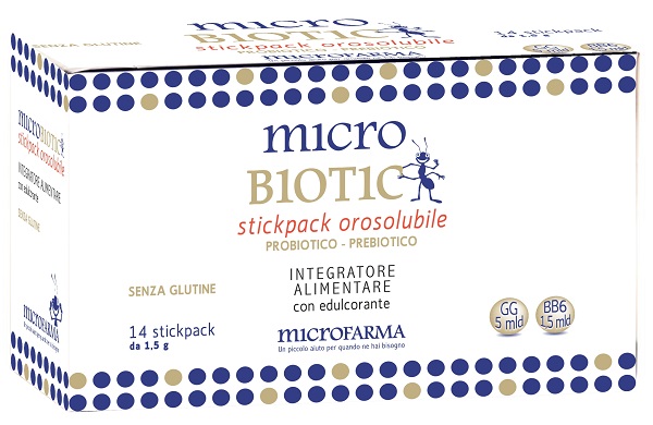 MICROBIOTIC STICK PACK 14 BUSTINE - Farmacia-flash.it