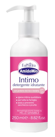 EUPHIDRA AMIDOMIO INTIMO DETERGENTE IDRATANTE 250 ML - Farmacia-flash.it