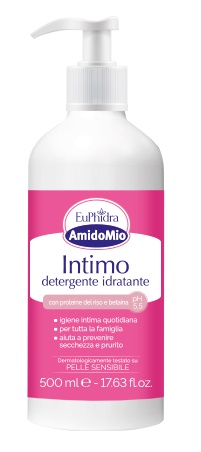 EUPHIDRA AMIDOMIO INTIMO DETERGENTE IDRATANTE 500 ML - Farmacia-flash.it
