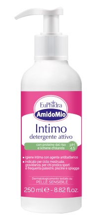 EUPHIDRA AMIDOMIO INTIMO DETERGENTE ATTIVO 250 ML - Farmacia-flash.it