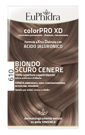 EUPHIDRA COLORPRO XD610 BIONDO SCURO 50 ML - Farmacia-flash.it