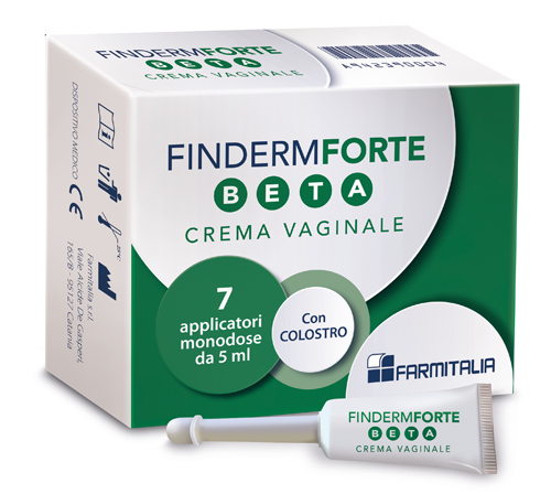 FINDERM FORTE BETA CREMA VAGINALE 7 APPLICATORI MONOUSO 5 G - Farmacia-flash.it