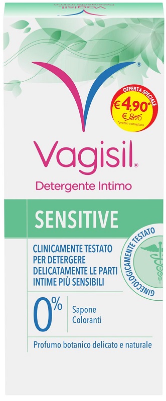 VAGISIL DETERGENTE SENSITIVE 250 ML + 75 ML OFFERTA SPECIALE - Farmacia-flash.it