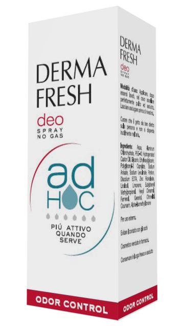 DERMAFRESH AD HOC ODOR CONTROL 100 ML - Farmacia-flash.it