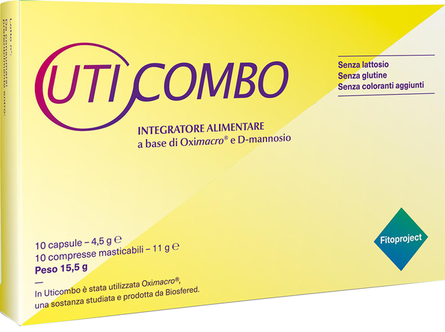 UTICOMBO 10 CAPSULE + 10 COMPRESSE MASTICABILI - Farmacia-flash.it
