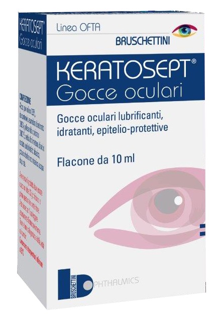 GOCCE OCULARI KERATOSEPT 10 ML - Farmacia-flash.it