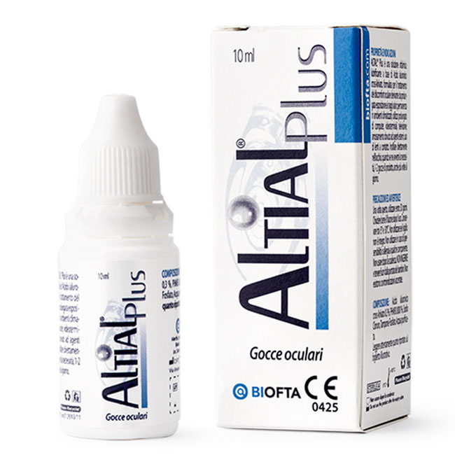ALTIAL PLUS 10 ML SOLUZIONE OFTALMICA LUBRIFICANTE - Farmacia-flash.it