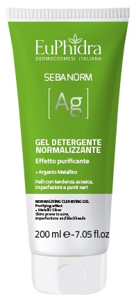 EUPHIDRA SEBANORM AG GEL DETERGENTE 200 ML - Farmacia-flash.it