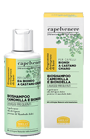 CAPELVENERE BIOSHAMPOO CAMOMILLA E BIONDELLA 200 ML - Farmacia-flash.it