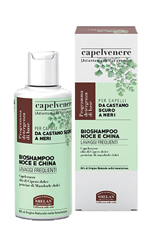 CAPELVENERE BIOSHAMPOO NOCE E CHINA 200 ML - Farmacia-flash.it