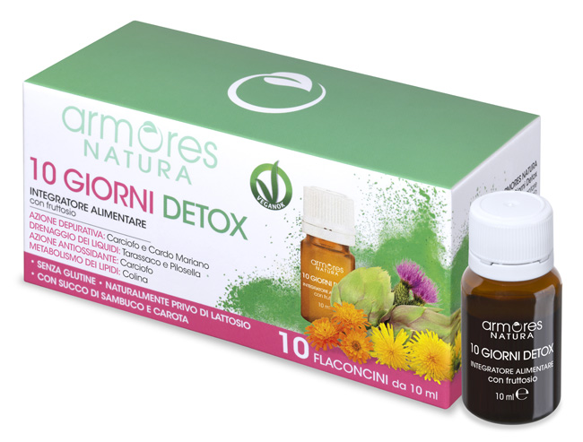 ARMORES NATURA 10 GIORNI DETOX 100 ML - Farmacia-flash.it