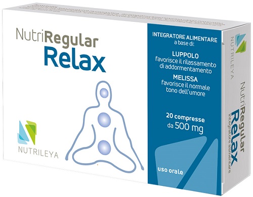 NUTRIREGULAR RELAX 20 COMPRESSE - Farmacia-flash.it