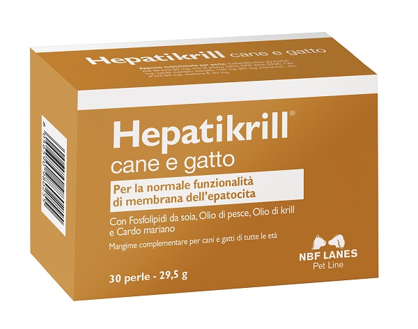 HEPATIKRILL CANI E GATTI BLISTER 30 PERLE - Farmacia-flash.it