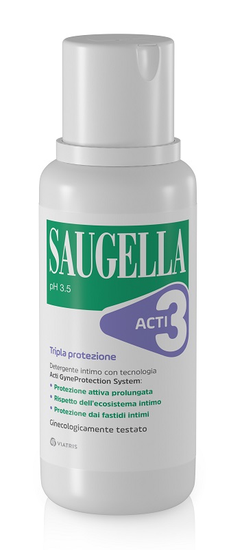 SAUGELLA ACTI3 DETERGENTE INTIMO 250 ML - Farmacia-flash.it