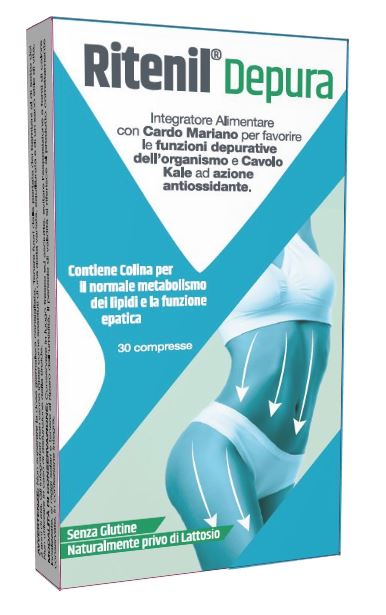 RITENIL DEPURA 30 COMPRESSE - Farmacia-flash.it