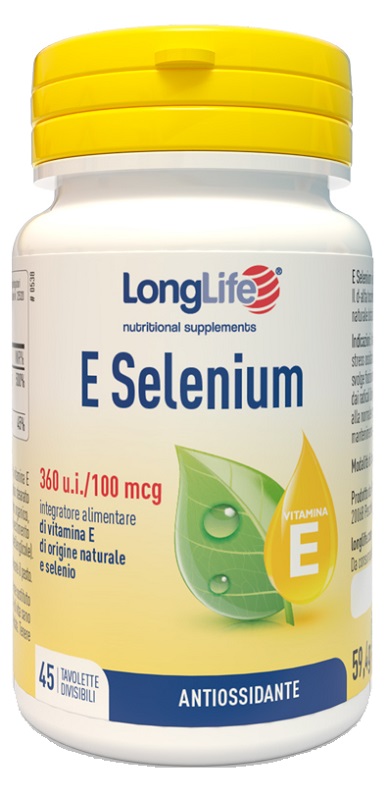 LONGLIFE E SELENIUM 45 TAVOLETTE - Farmacia-flash.it