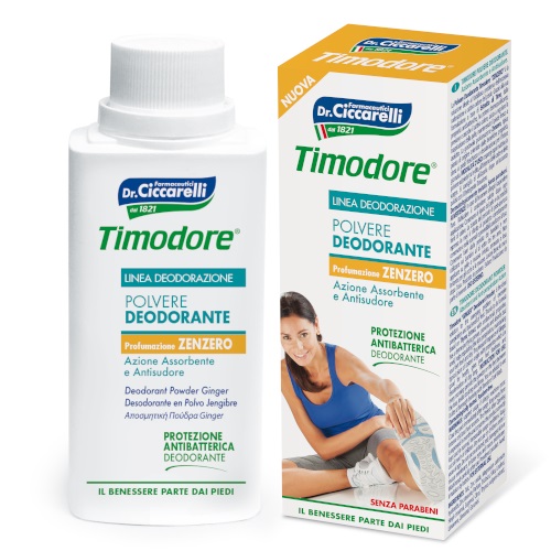 TIMODORE POLVERE DEO ZENZERO 45 ORE - Farmacia-flash.it