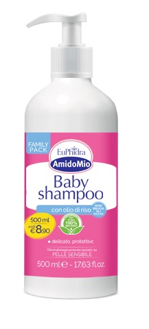 EUPHIDRA AMIDOMIO BABY SHAMPOO 500 ML - Farmacia-flash.it
