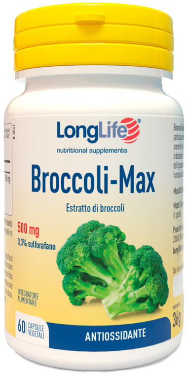 LONGLIFE BROCCOLI MAX 60 CAPSULE - Farmacia-flash.it