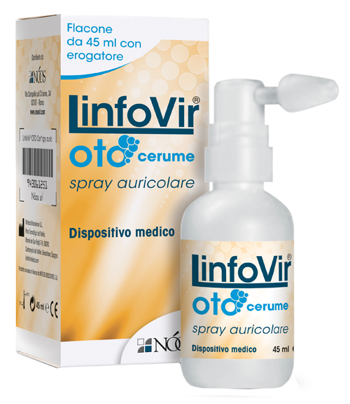 LINFOVIR OTO CERUME SPRAY AURICOLARE 45 ML - Farmacia-flash.it