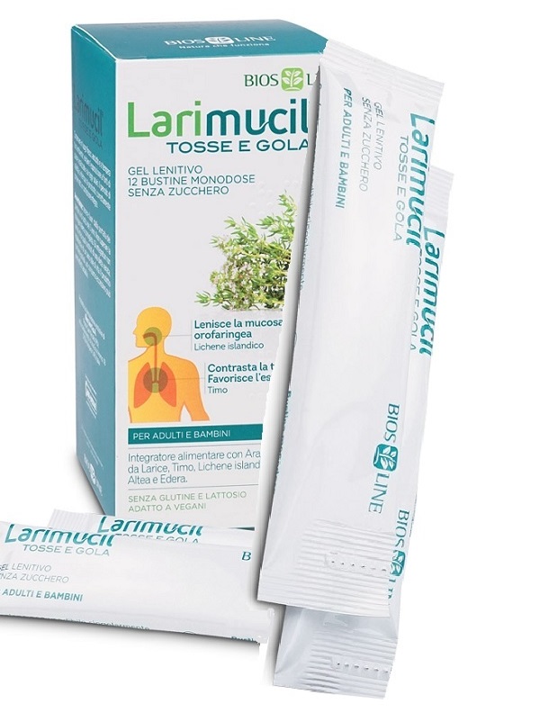 LARIMUCIL TOSSE GOLA 12 BUSTINE 10 ML - Farmacia-flash.it