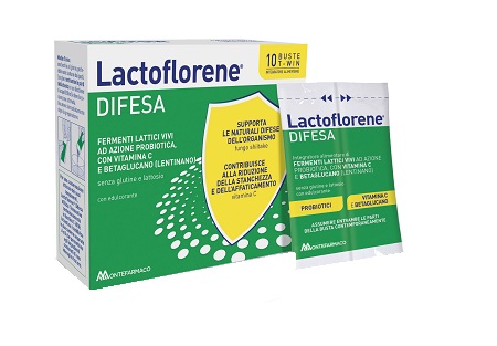 LACTOFLORENE DIFESA 10 BUSTE TWIN - Farmacia-flash.it