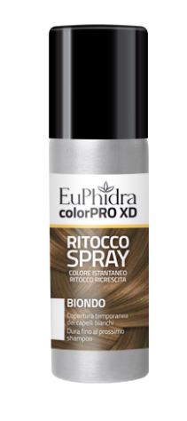 EUPHIDRA COLORPRO XD TINTURA RITOCCO SPRAY CAPELLI BIONDO 75 ML - Farmacia-flash.it