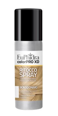 EUPHIDRA COLORPRO XD TINTURA RITOCCO SPRAY CAPELLI BIONDO CHIARO 75 ML - Farmacia-flash.it