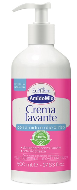 EUPHIDRA AMIDOMIO CREMA LAVANTE 500 ML - Farmacia-flash.it