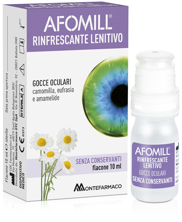 AFOMILL RINFRESCANTE SENZA CONSERVANTI 10 ML - Farmacia-flash.it