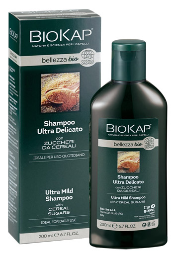 BIOKAP BELLEZZA BIO SHAMPOO ULTRA DELICATO COSMOS ECOCERT 200 ML - Farmacia-flash.it
