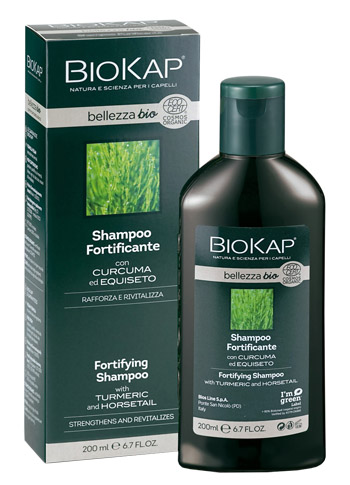 BIOKAP BELLEZZA BIO SHAMPOO FORTIFICANTE COSMOS ECOCERT 200 ML - Farmacia-flash.it