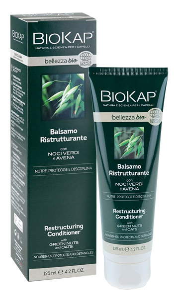 BIOKAP BELLEZZA BIO BALSAMO RISTRUTTURANTE COSMOS ECOCERT 125 ML - Farmacia-flash.it