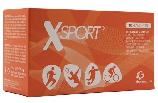 XSPORT 10 FLACONCINI 10 ML - Farmacia-flash.it