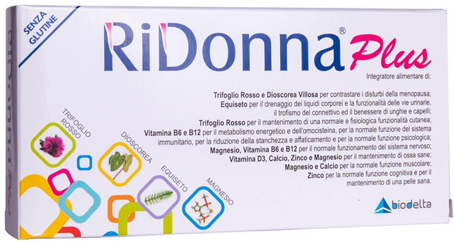 RIDONNA PLUS 30 COMPRESSE - Farmacia-flash.it