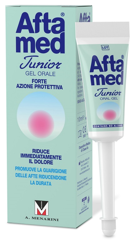 GEL AFTAMED JUNIOR ACIDO IALURONICO 10 ML - Farmacia-flash.it