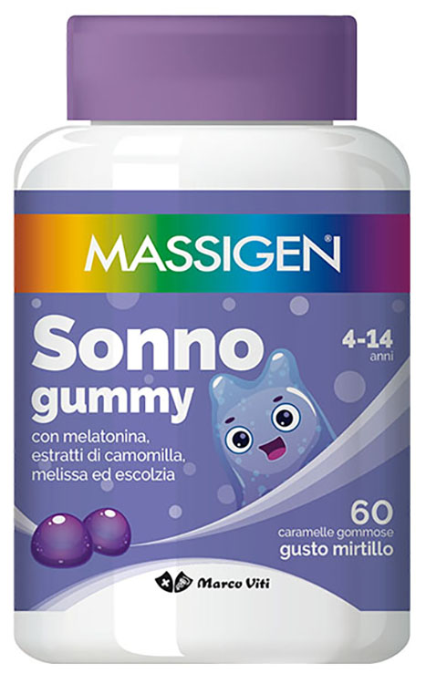 MASSIGEN SONNO GUMMY 60 CARAMELLE - Farmacia-flash.it