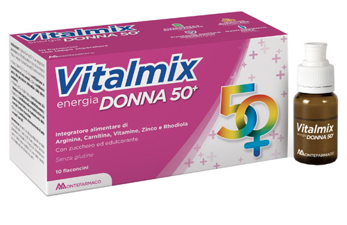 VITALMIX DONNA 50+ 10 FLACONI - Farmacia-flash.it