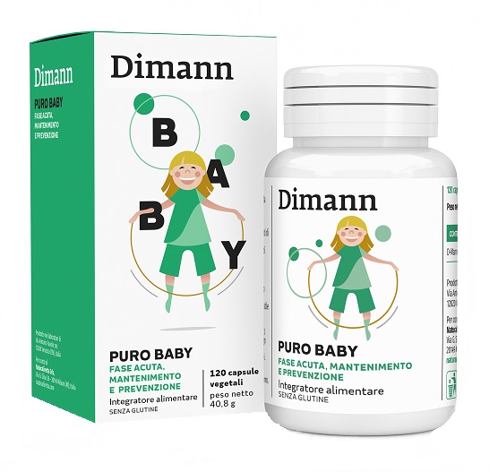 DIMANN PURO BABY 120 CAPSULE - Farmacia-flash.it